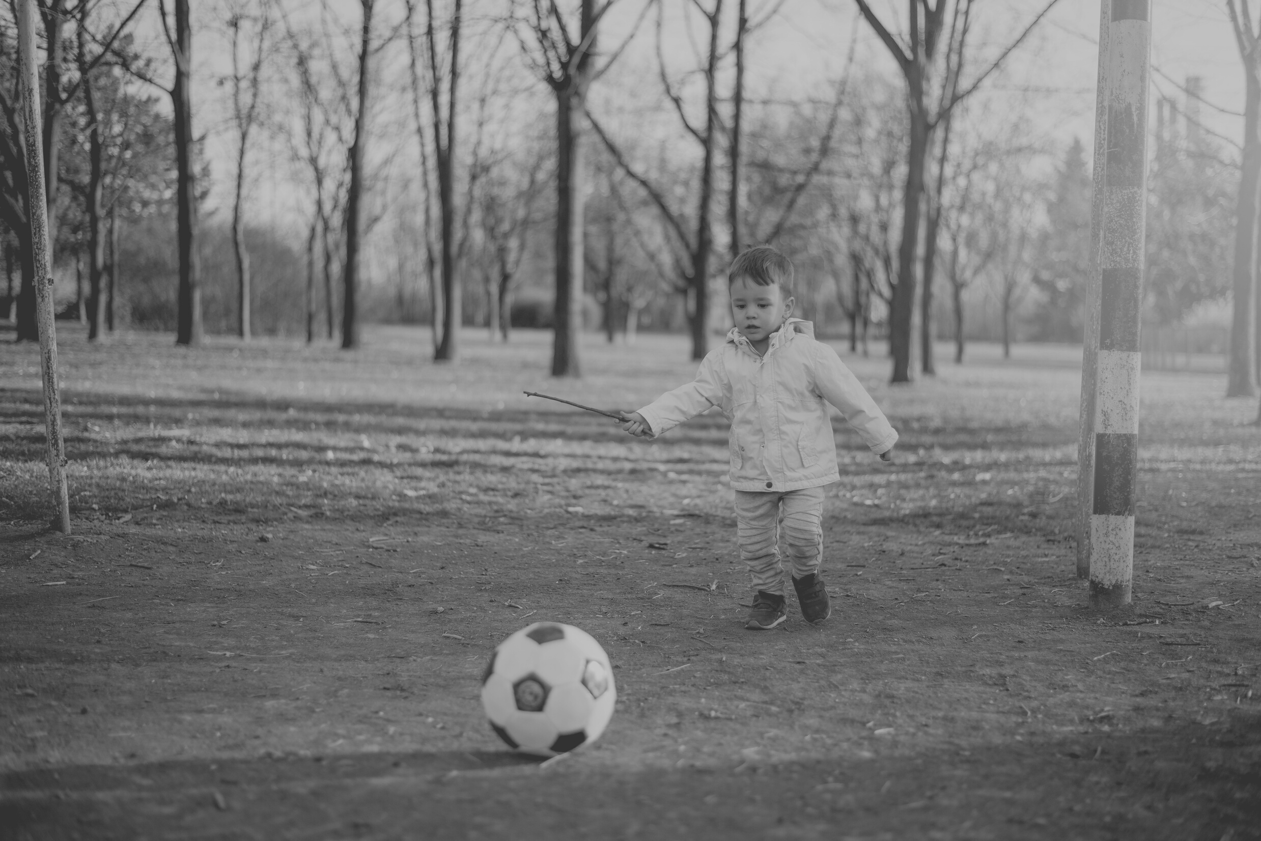 Toddler soccer moves